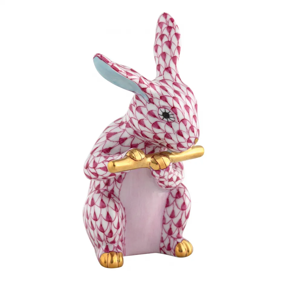 Flute Bunny Raspberry