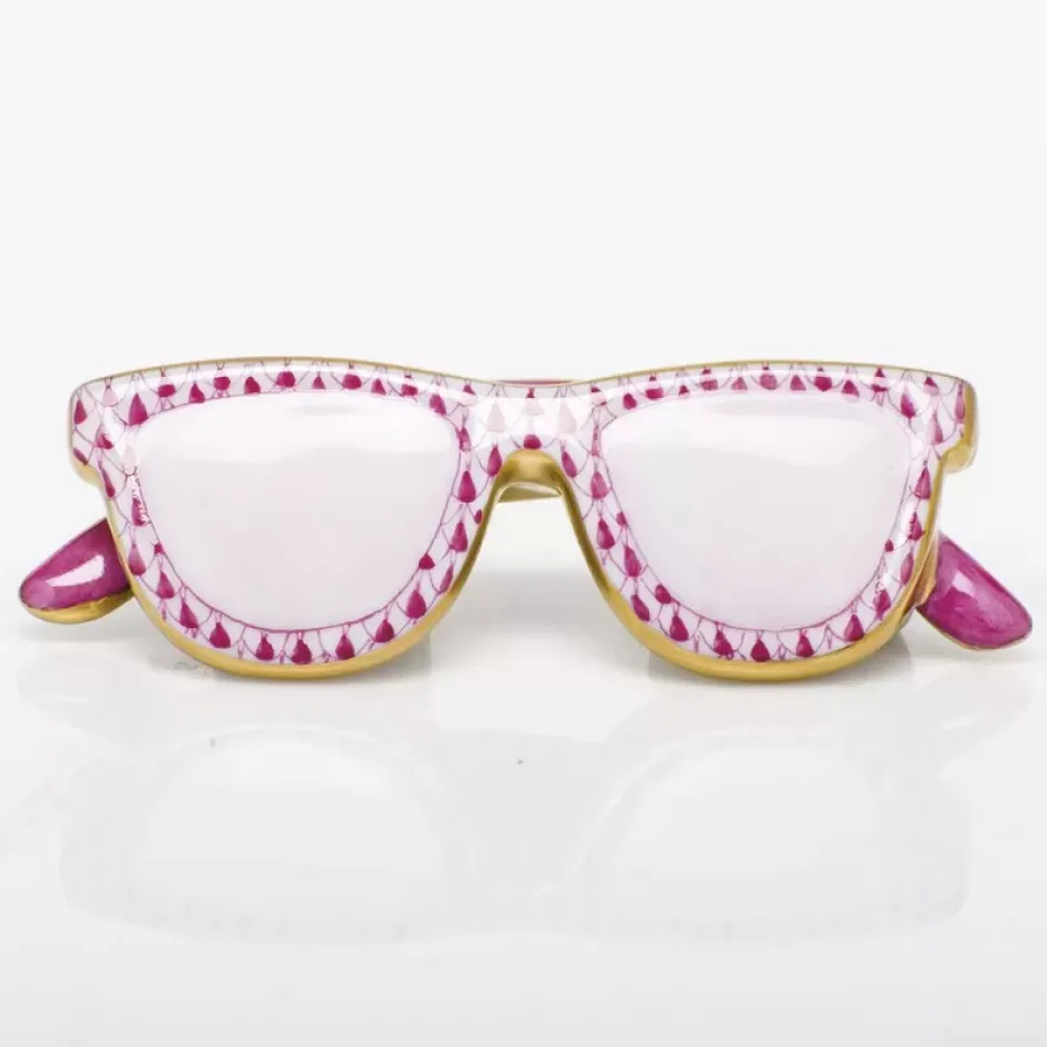 Sunglasses Raspberry 3.25 in L X 1.25 in W