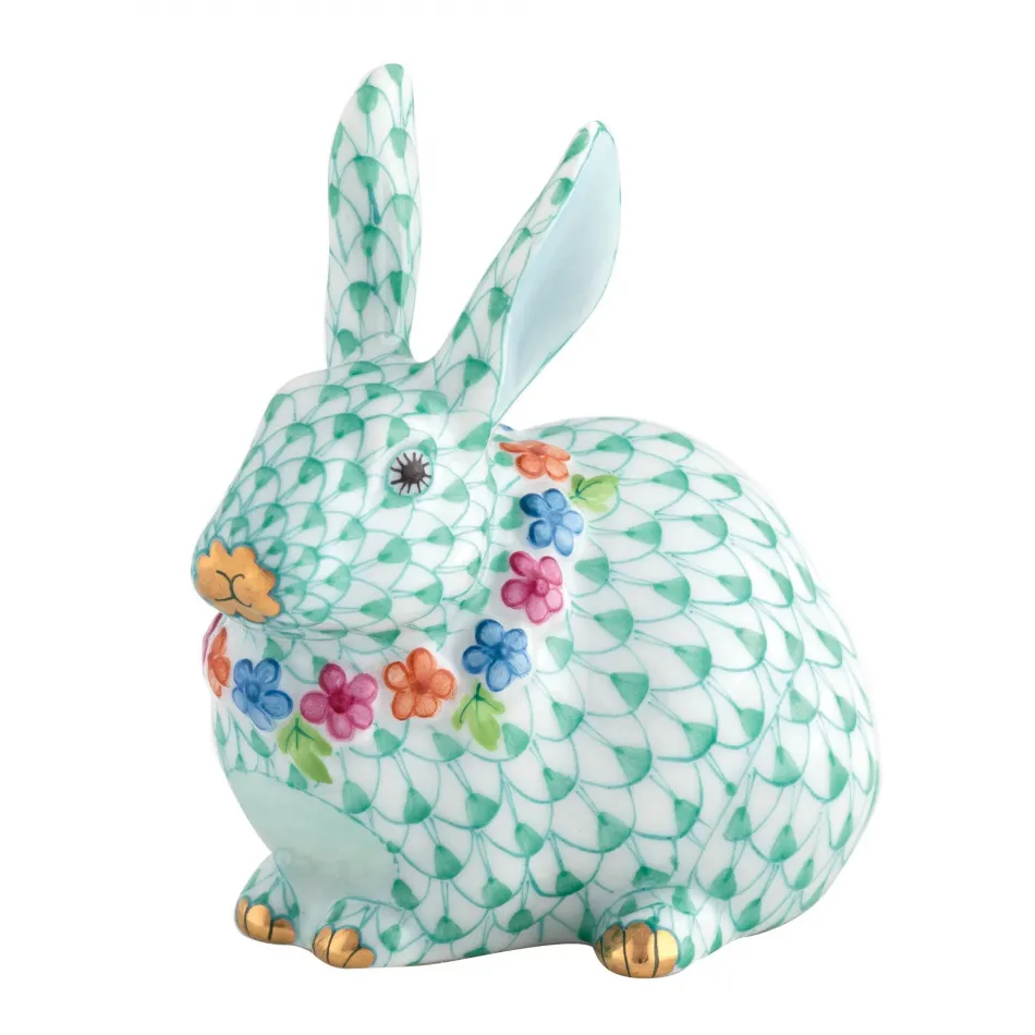 Flower Bunny Green