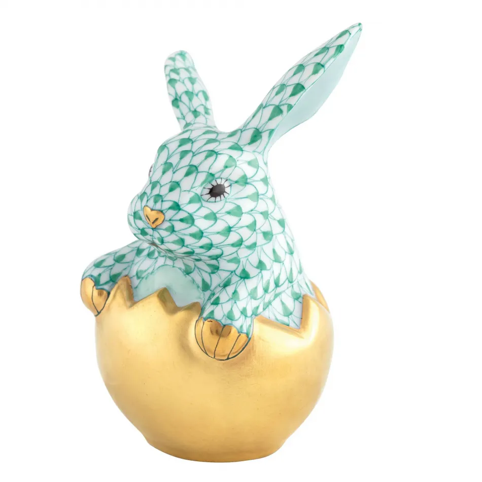 Hatching Bunny Green