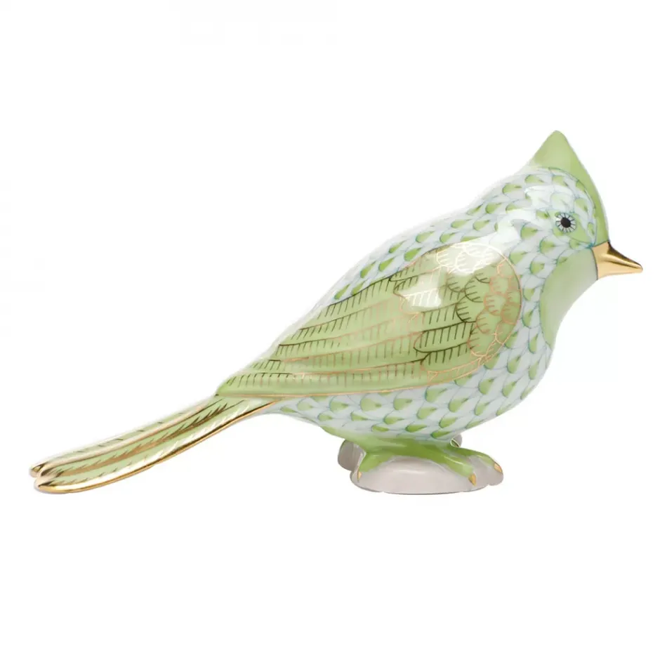 Tufted Titmouse Key Lime 4.25 in L X 2.5 in H