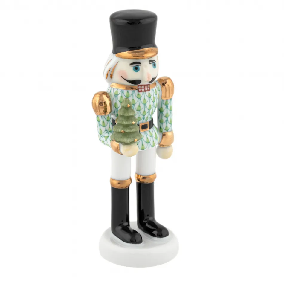 Nutcracker with Christmas Tree Keylime