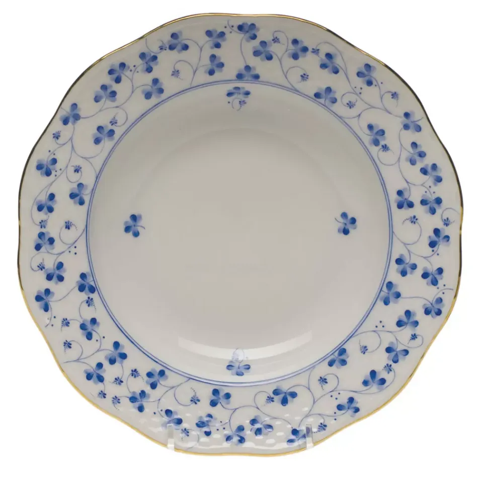 Rachael Blue Rim Soup Plate 8 in D