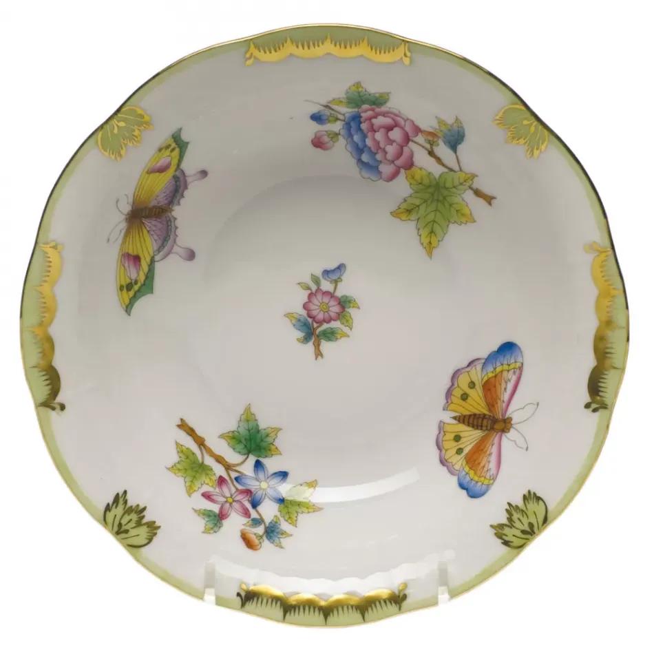 Queen Victoria Multicolor Oatmeal Bowl 6.5 in D