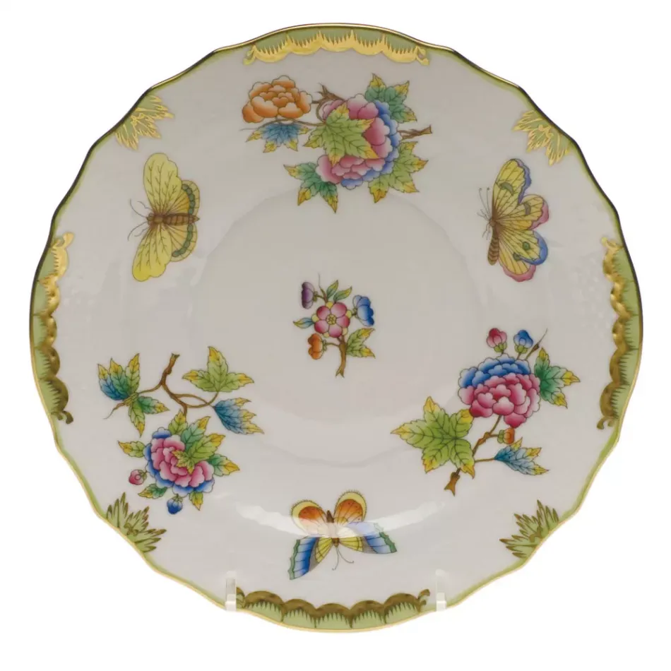 Queen Victoria Multicolor Salad Plate 7.5 in D