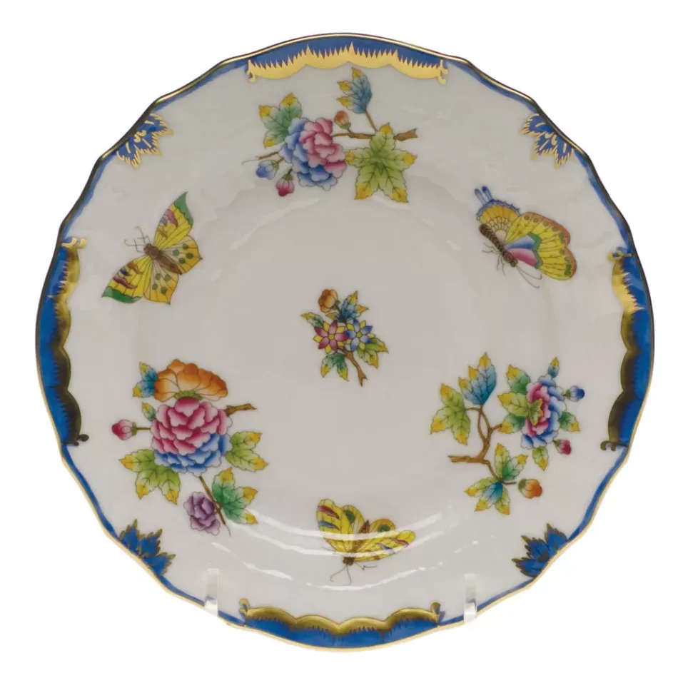 Queen Victoria Multicolor Bread And Butter Plate 6 in D