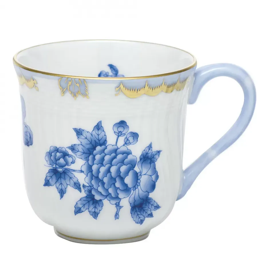 Fortuna Blue Mug 10 Oz 3.5 in H