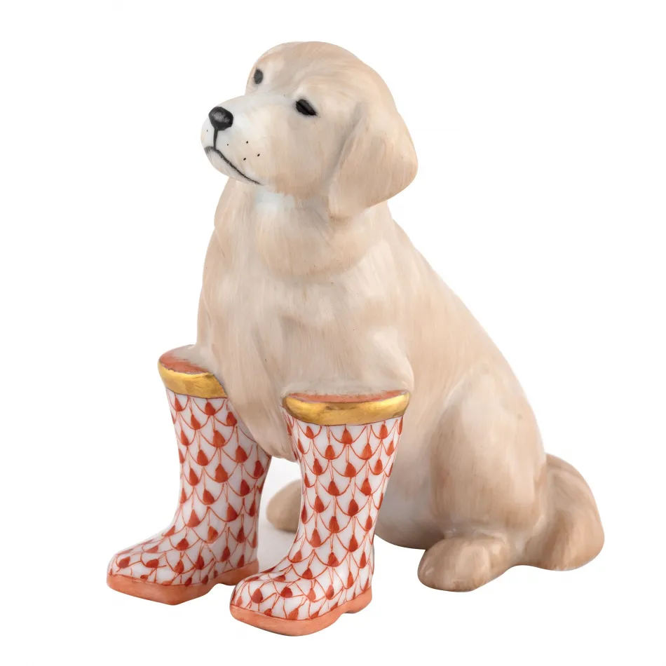 Rainy Day Retriever Rust 3.25 in L X 2 in W X 3.25 in H