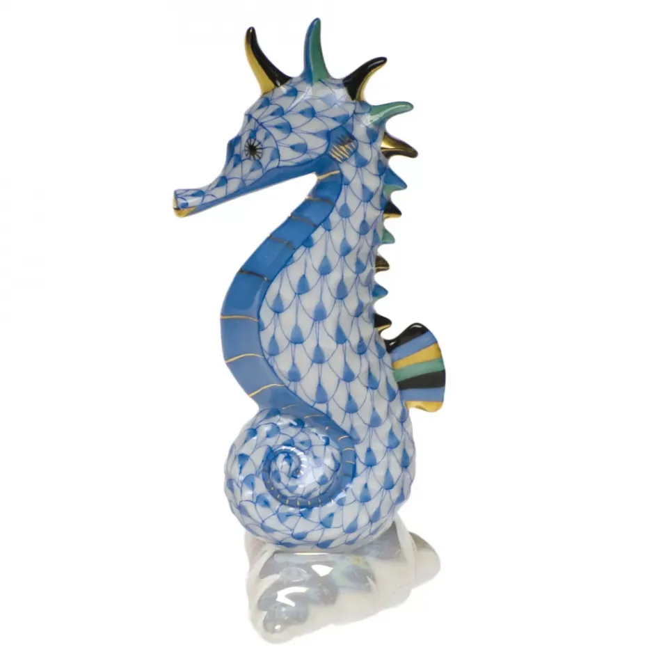 Sea Horse Blue 4 in H