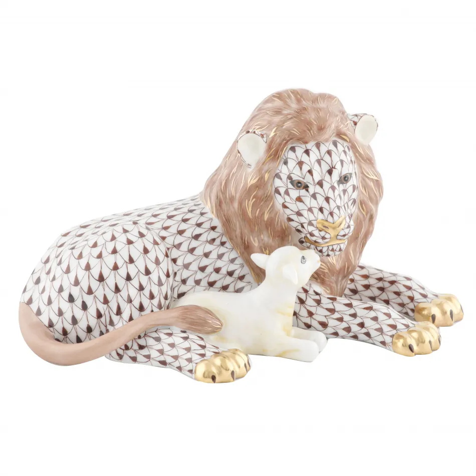 Lion and Lamb Multicolor