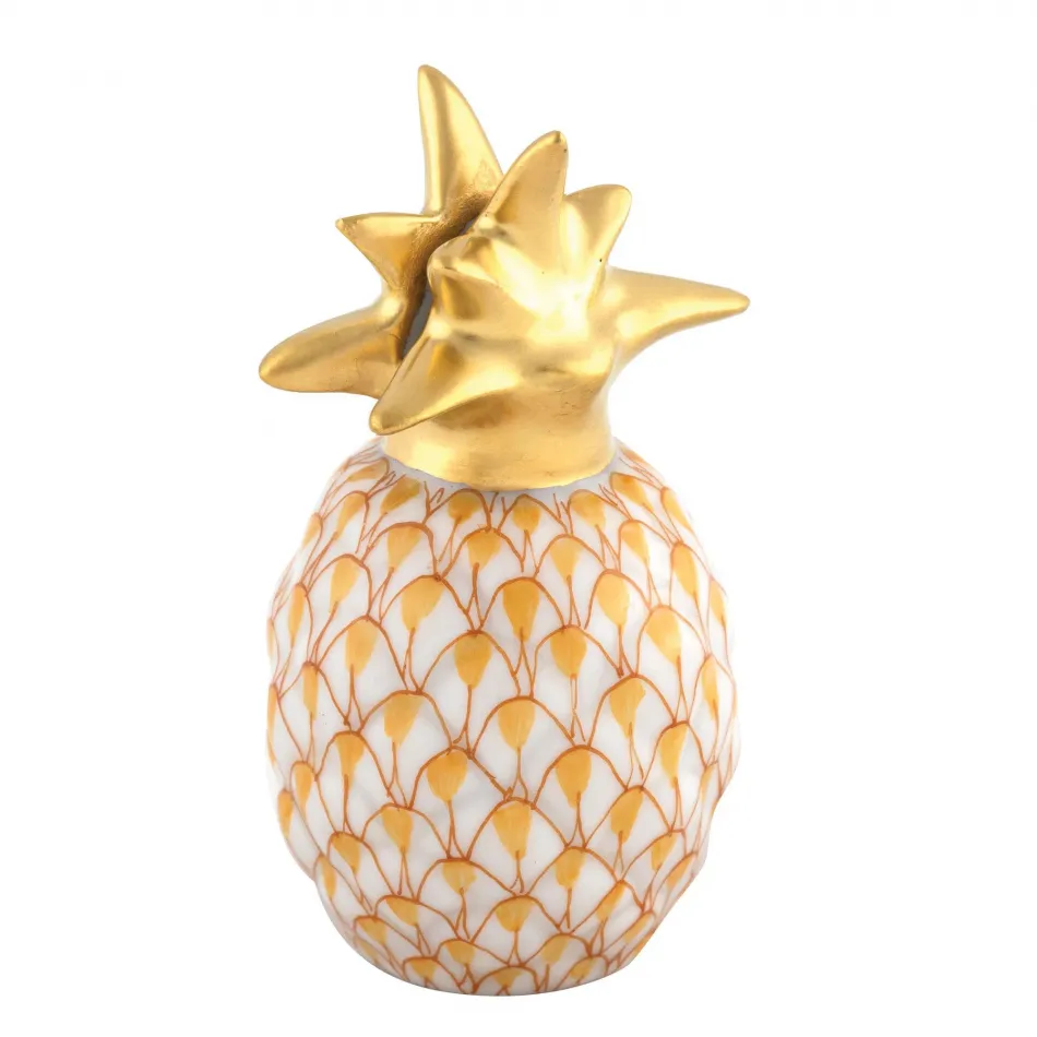 Pineapple Place Card Holder Butterscotch 2 in H X 1 in D