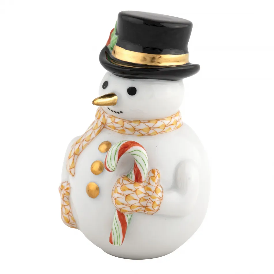 Candy Cane Snowman Butterscotch