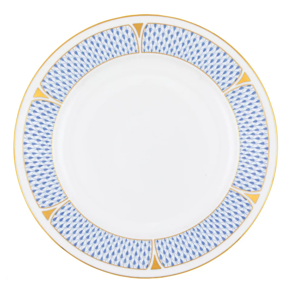 Service Plate Blue 11 in D