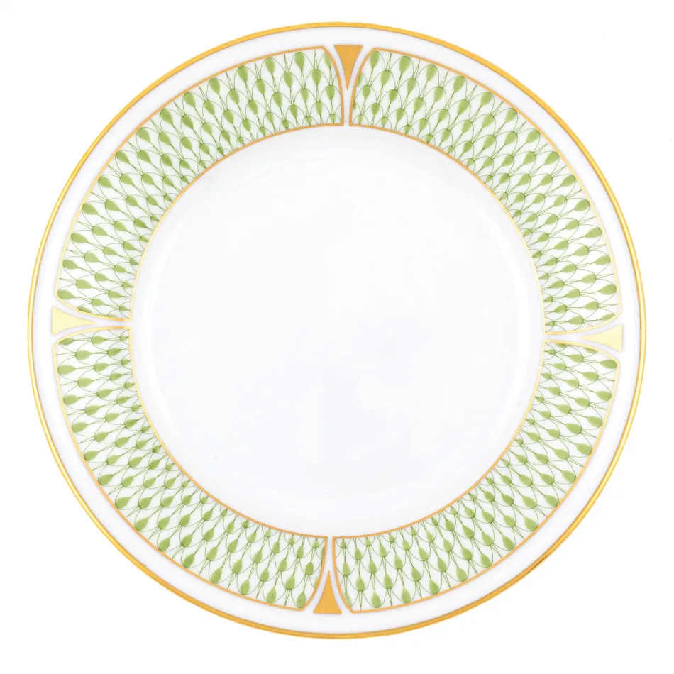 Art Deco Green Bread And Butter Plate 6 in D