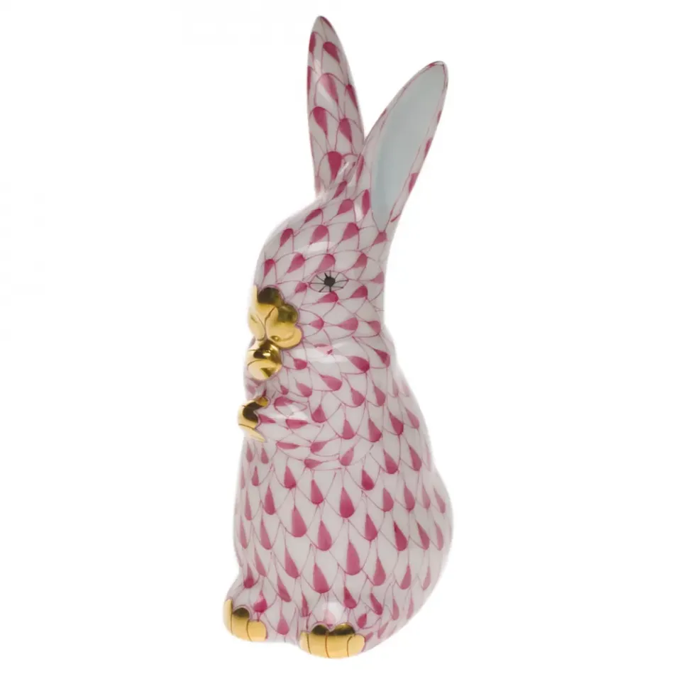 Standing Bunny Raspberry 3.5 in H
