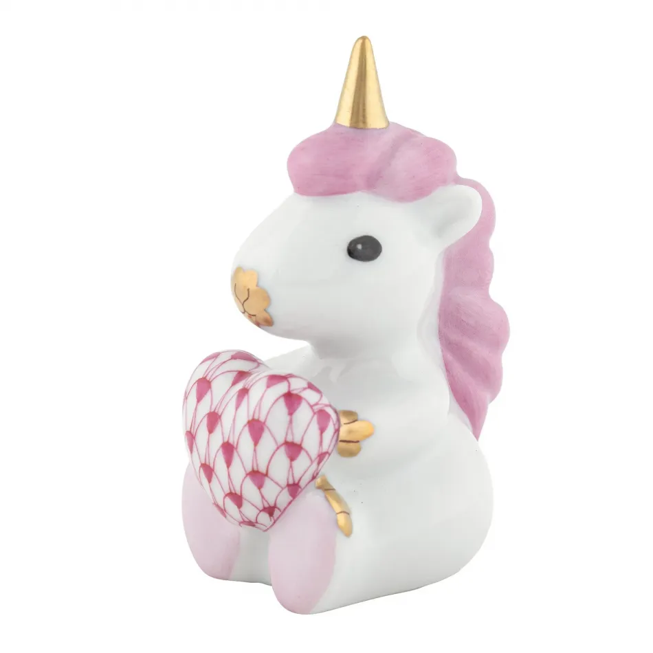 Sitting Unicorn Raspberry