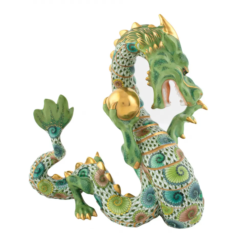 Whirlwind Dragon Multicolor 6.75 in L X 4 in W X 7 in H