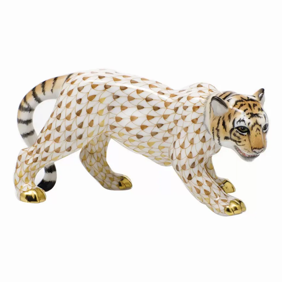 Small Tiger Multicolor 5 in L X 2.5 in H