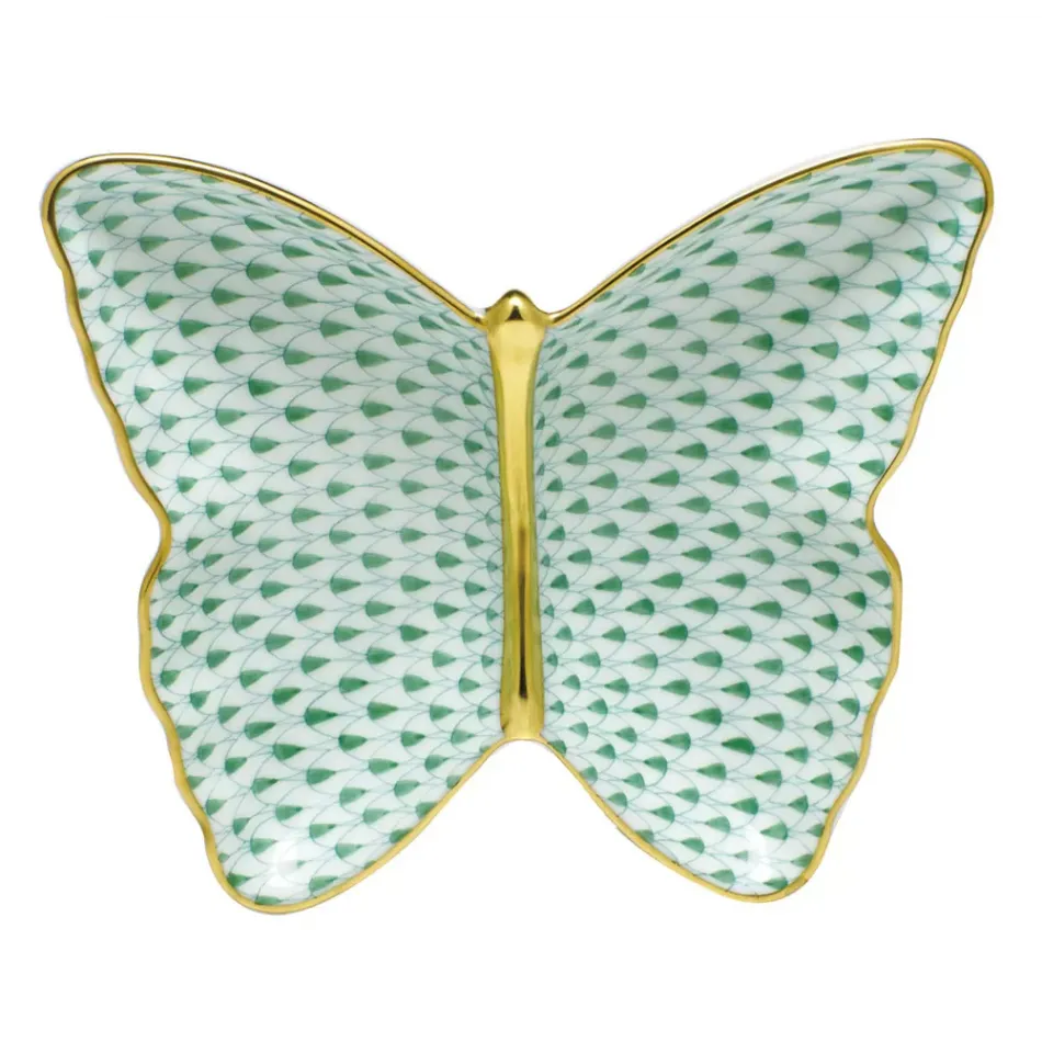 Butterfly Dish Green