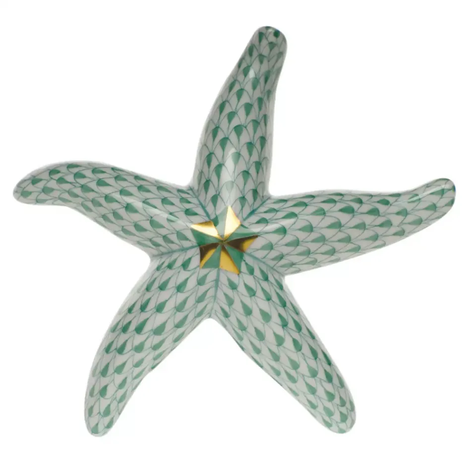 Medium Starfish Green 4 in L