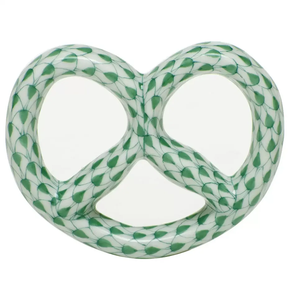 Pretzel Green 2.25 in L X 2 in W