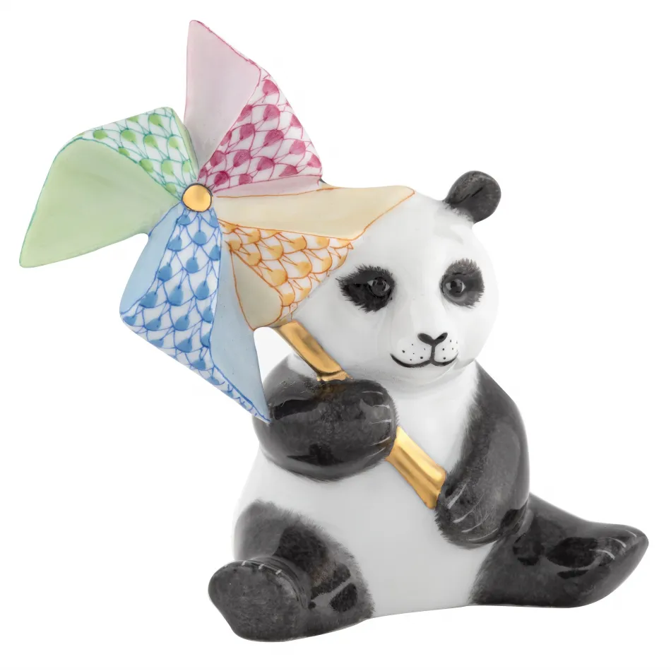Pinwheel Panda Multicolor