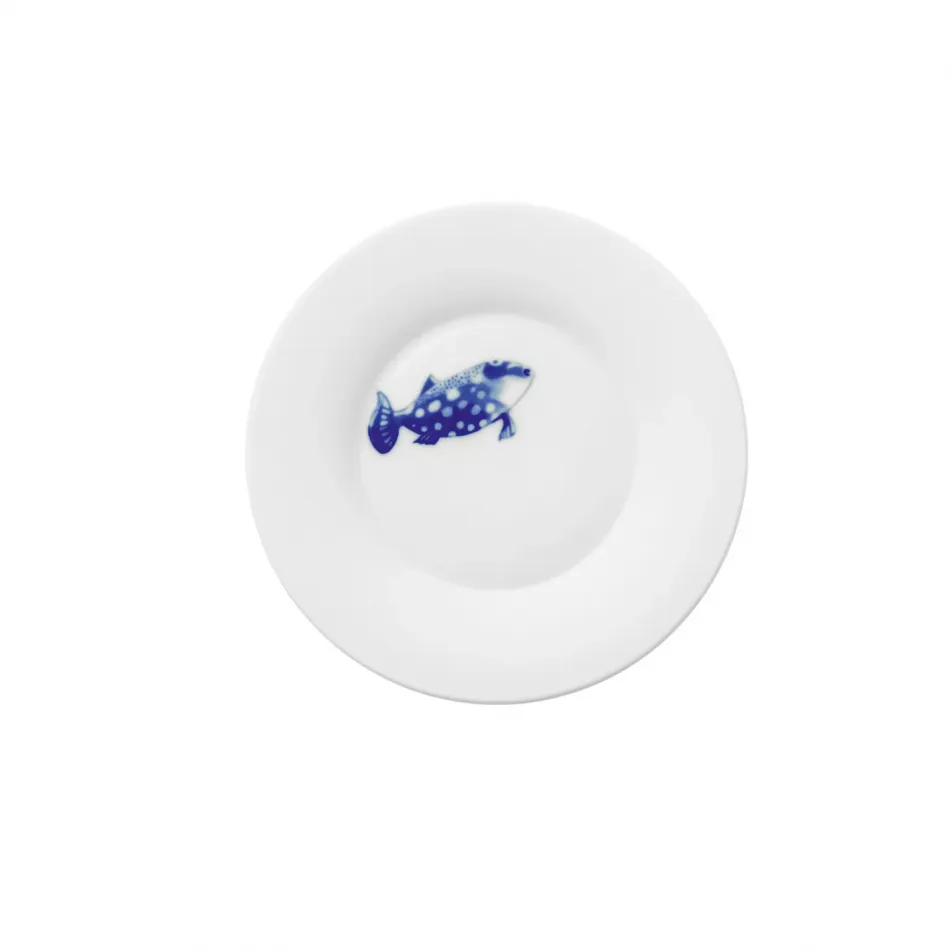 Ocean Cake/Bread Plate Round 7.1" H 0.8" (Special Order)