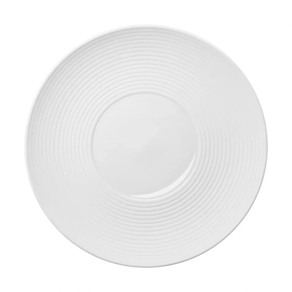 Pulse Coupe Plate, Large Round 12.2" H 1.8" (Special Order)