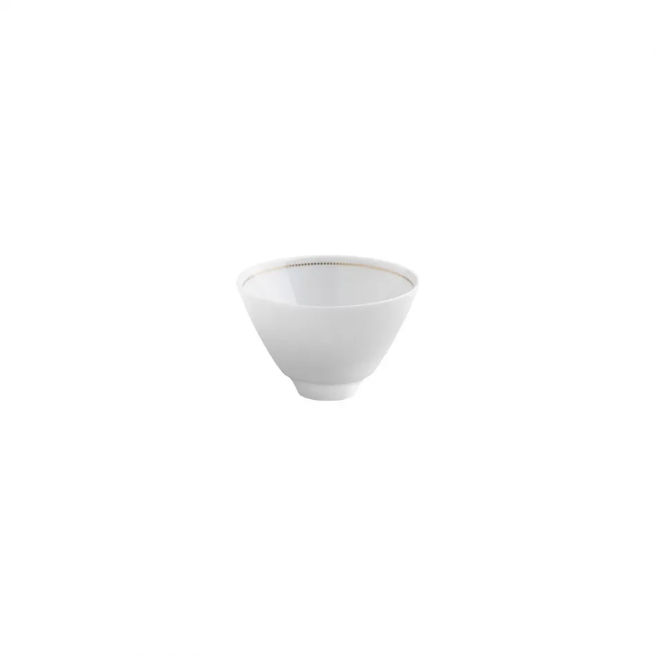 Alif Gold Tea Bowl Round 4.3" H 3" 6.8 oz (Special Order)