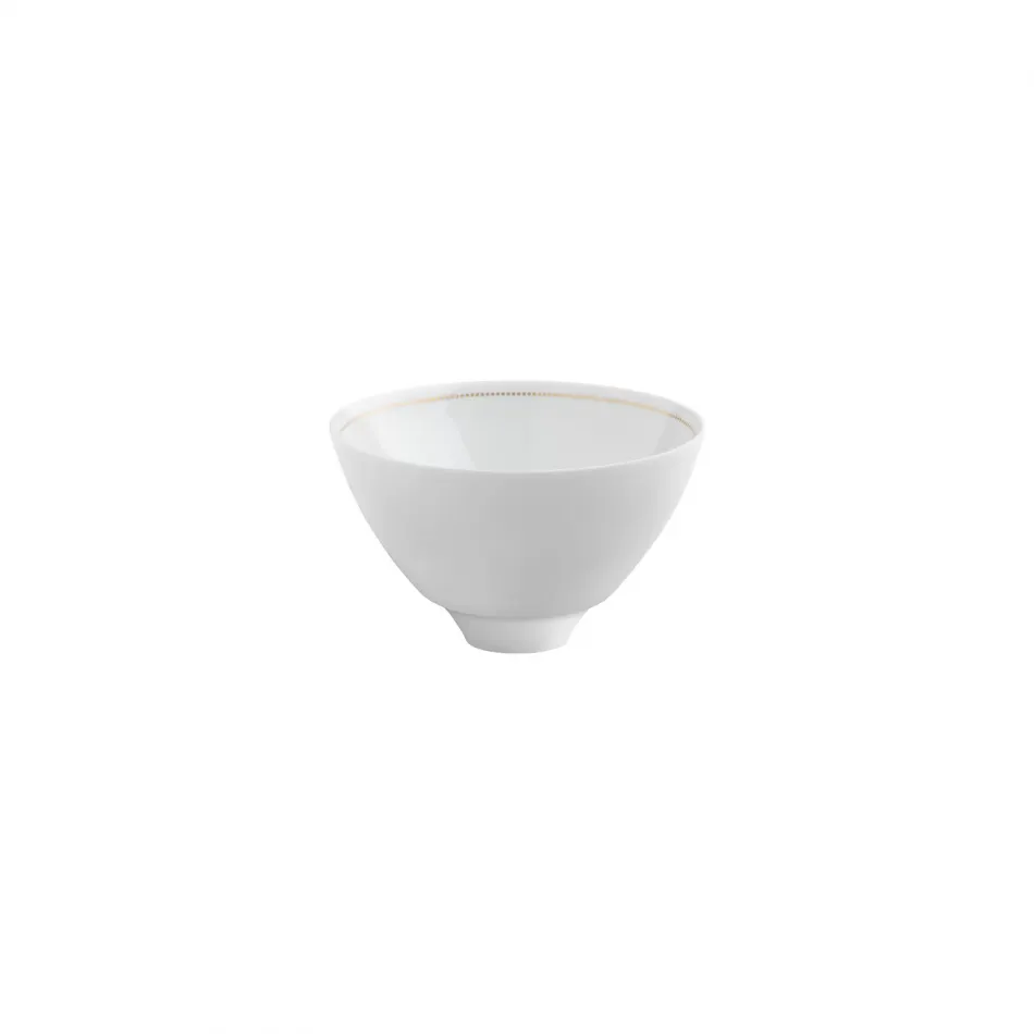 Alif Gold Café Latte/Soup Bowl Round 5.3" H 3.3" 13.5 oz (Special Order)