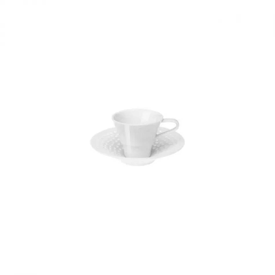 Cielo Espresso Cup & Saucer Diam 2.8" High 2.3" 1.7Oz Diam 5.1" High 1.2"