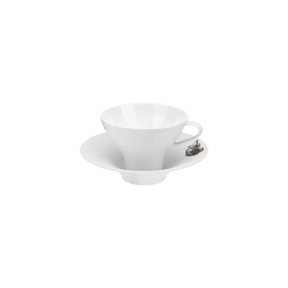 Piqueur Coffee/Tea Cup & Tall Saucer Round 165 Round 4.3" H 3.1" 5.7 oz Round 6.5" H 1.6" (Special Order)