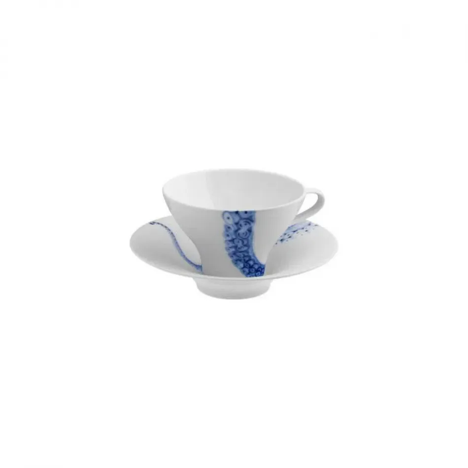 Ocean Tentacle Coffee/Tea Cup With Saucer