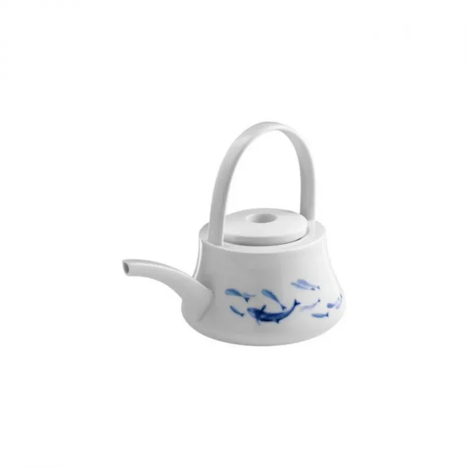 Ocean Top-Handle Teapot Round 5.5" H 7.9" 27.1 oz (Special Order)