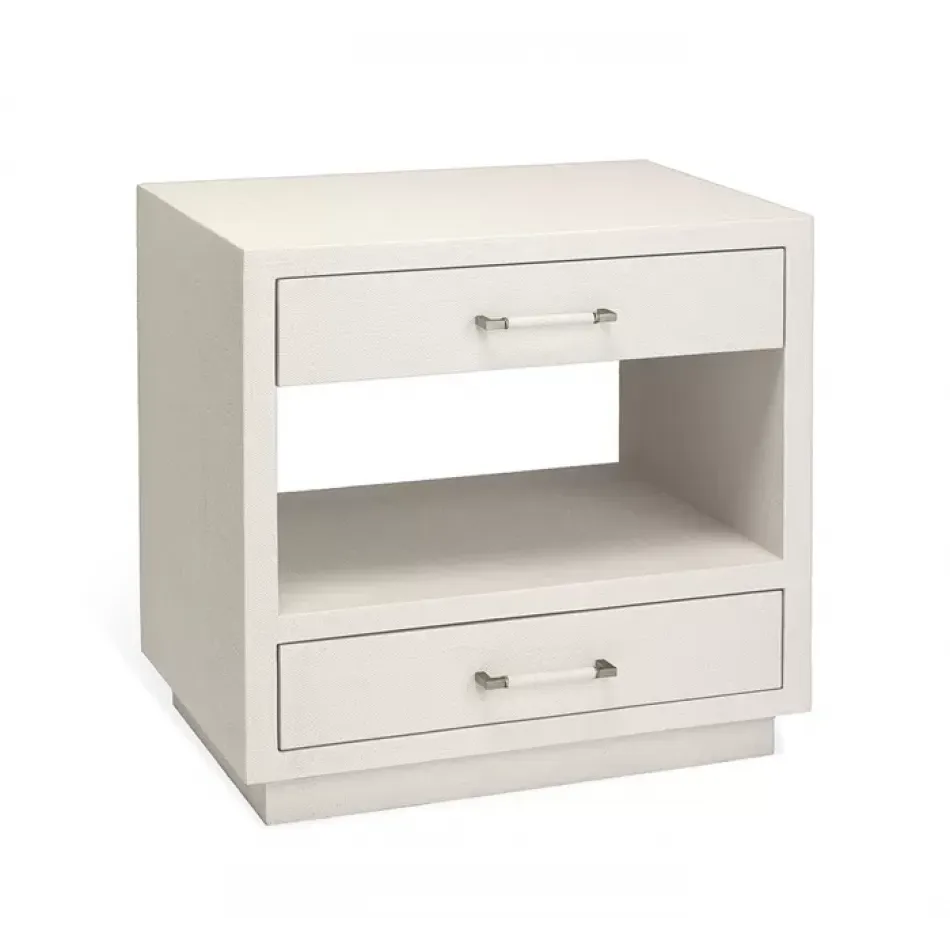 Taylor Bedside Chest White