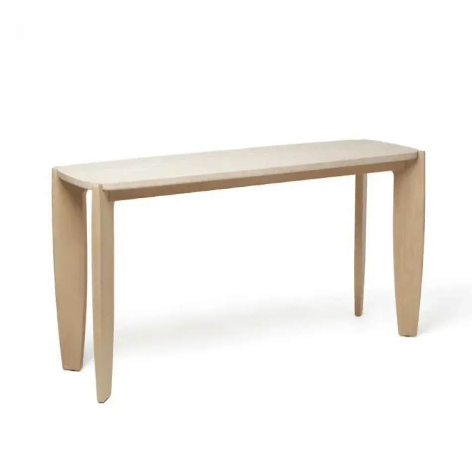 Rocco Console  - Travertine