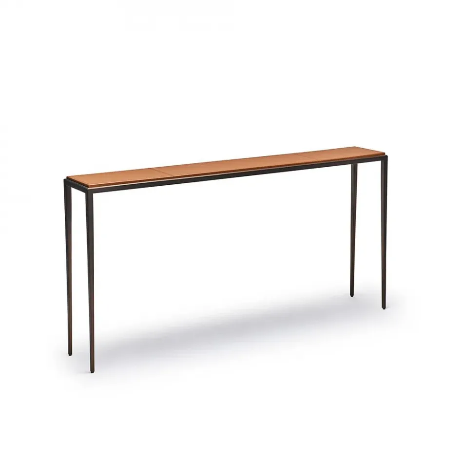 Auburn Console Table, Caramel