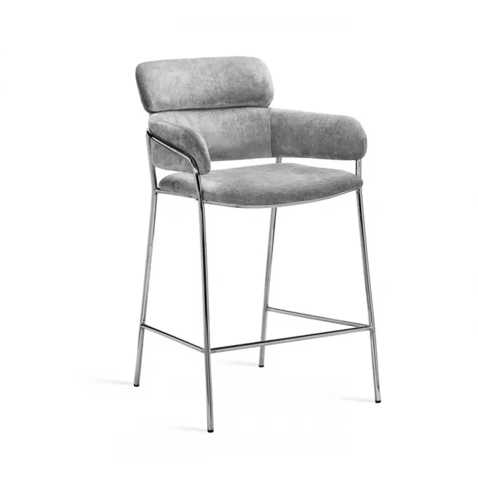 Marino Counter Stool, Ocean Grey