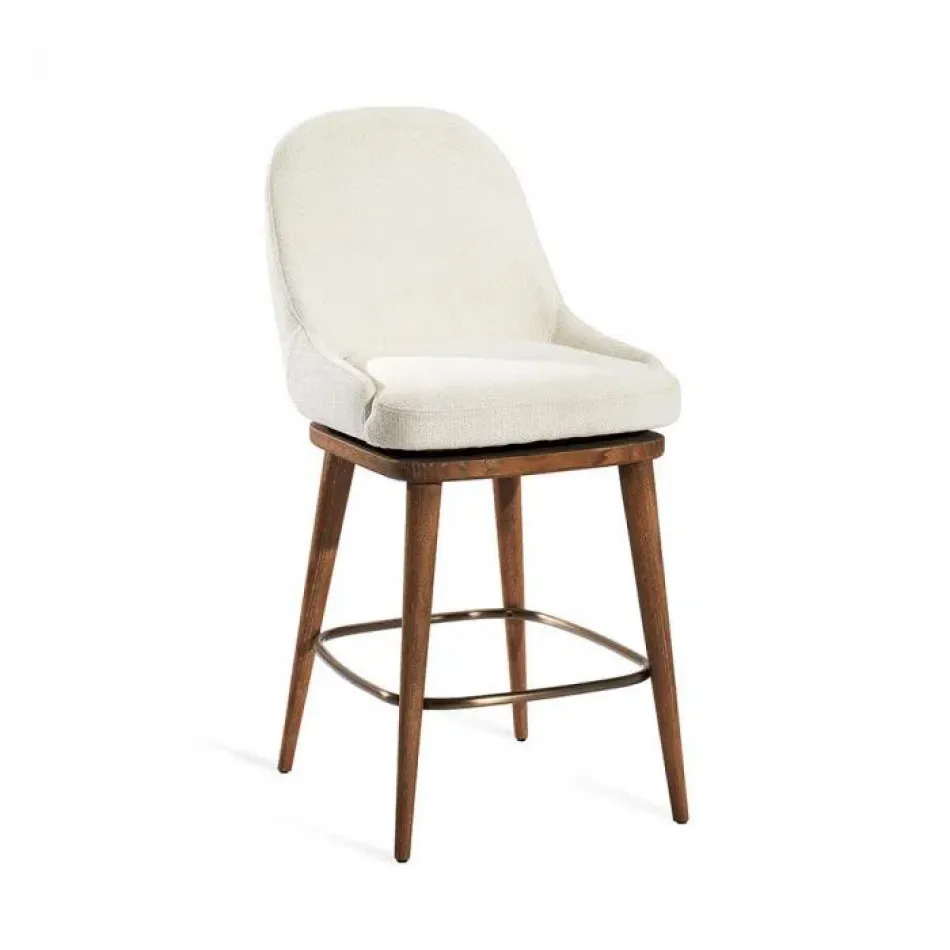 Harper Swivel Counter Stool, Oyster