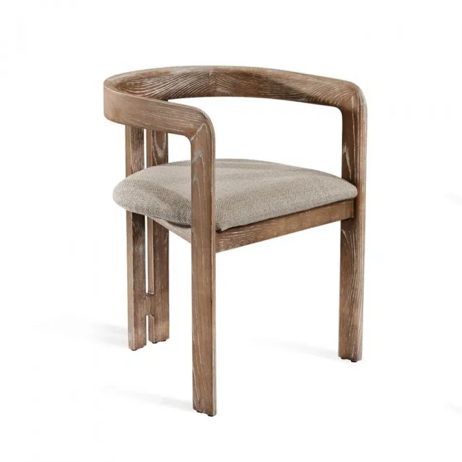 Burke Dining Chair, Flax