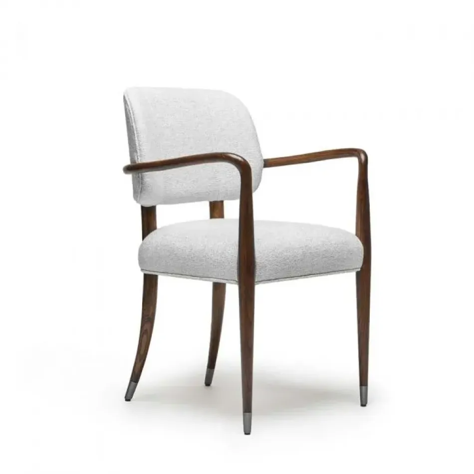 Serafina Arm Chair - Platinum