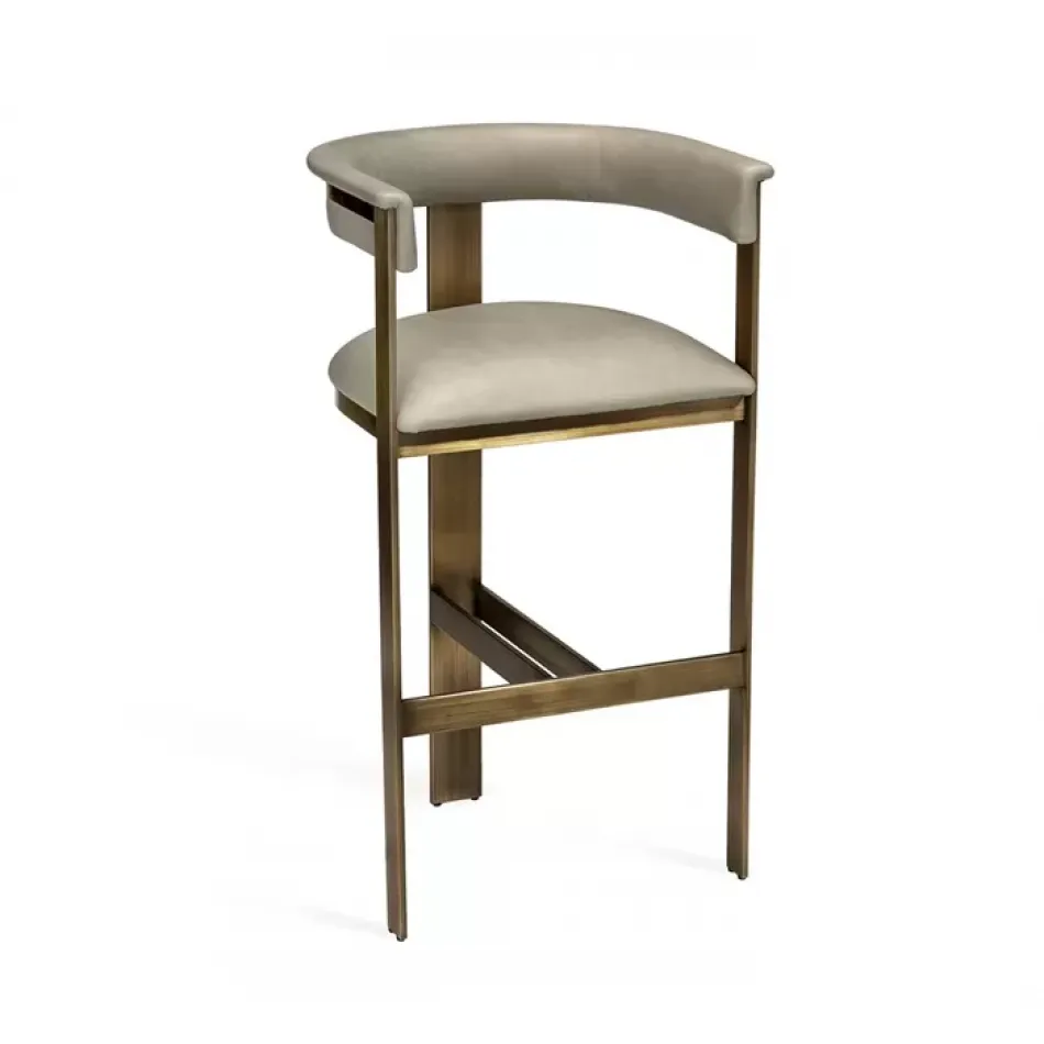 Darcy Bar Stool, Taupe