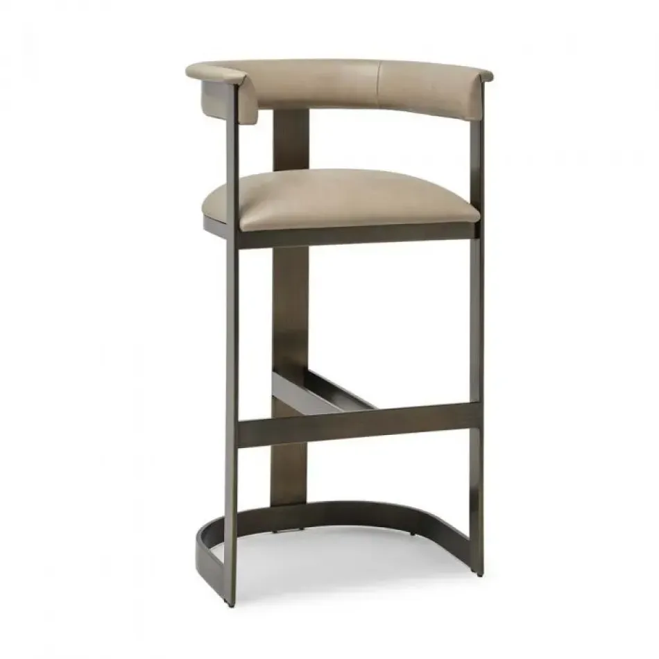 Darcy II Bar Stool - Taupe