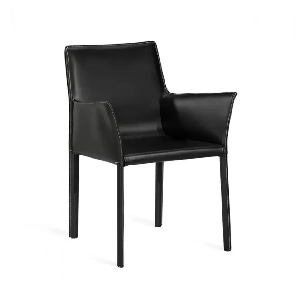 Jada Arm Chair, Black