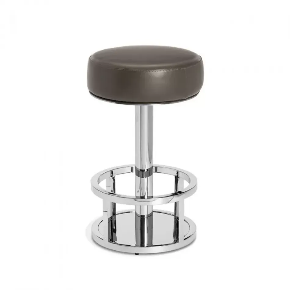 Drake Counter Stool, Grey (Swivel)