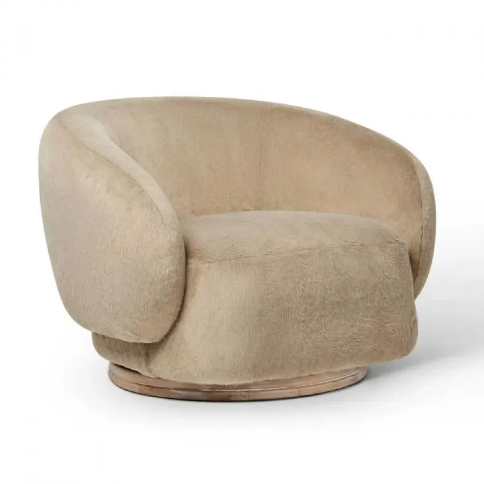 Willow Lounge Chair - Fawn
