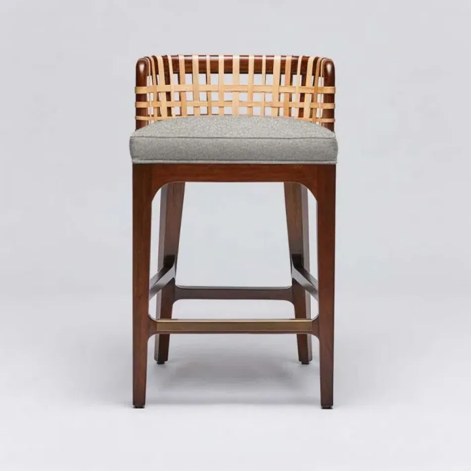 Palms Counter Stool Chestnut/Hemp