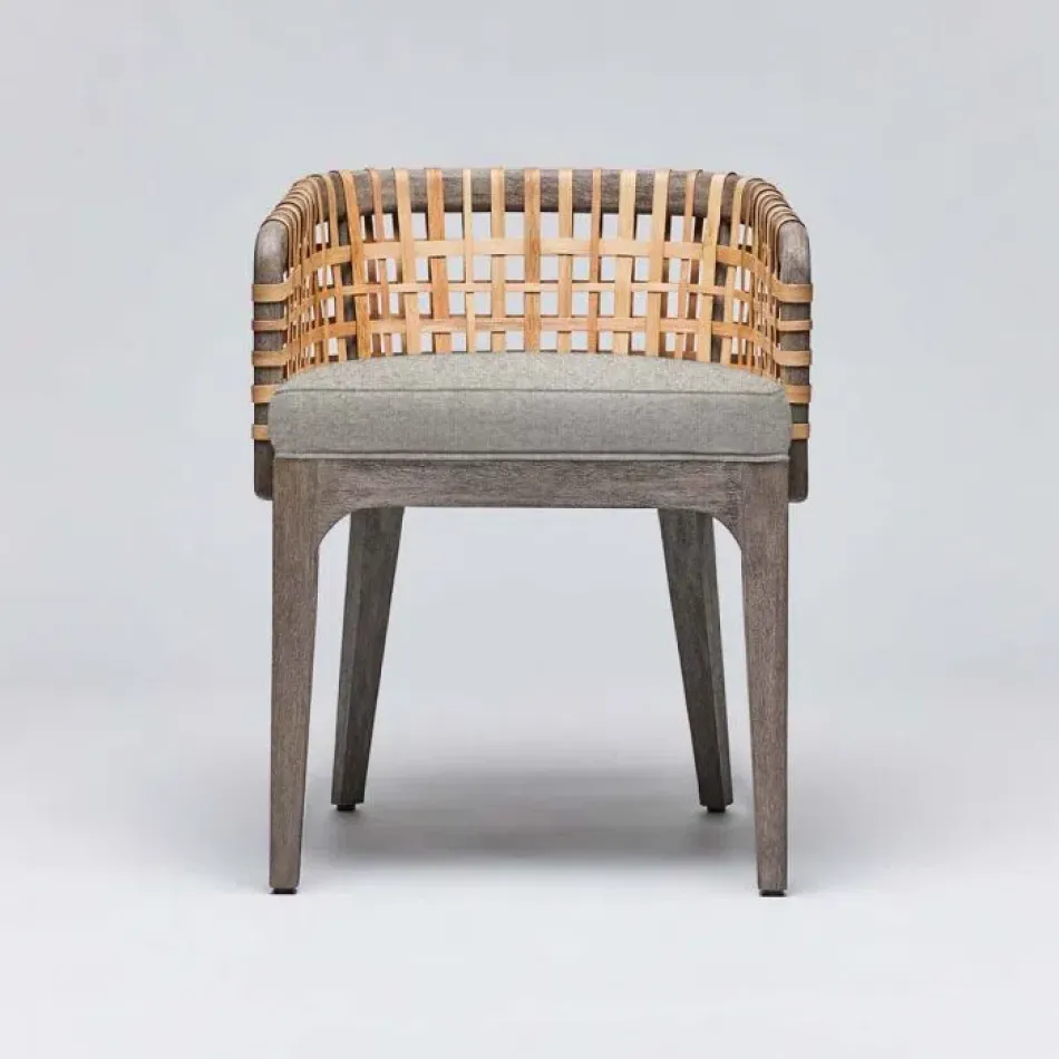 Palms Arm Chair Grey Ceruse/Tint