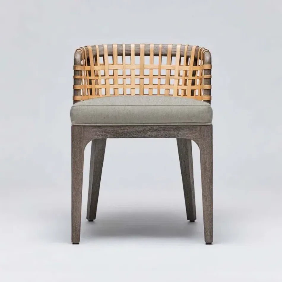 Palms Side Chair Grey Ceruse/Fog