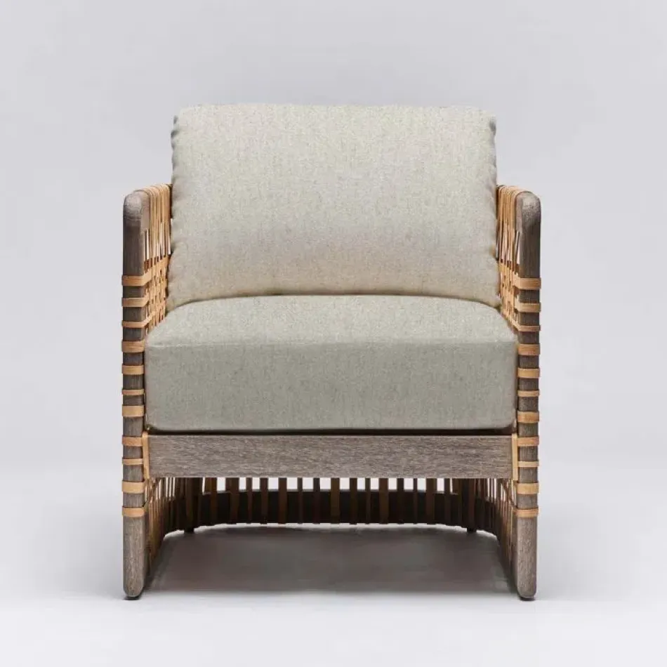 Palms Lounge Chair Grey Ceruse/Fog